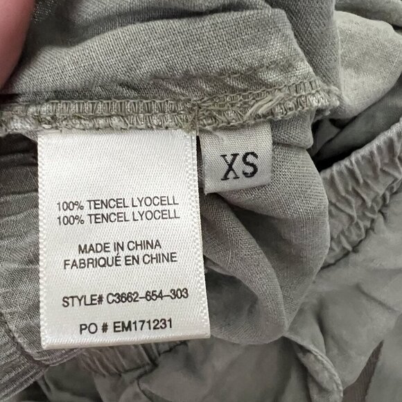 Anthropologie Cloth & Stone Womens XS Bella Dahl Twill Tencel Jogger Pants - Picture 5 of 8